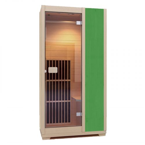 Sauna de infrarrojos Zen para 1 persona - Verde