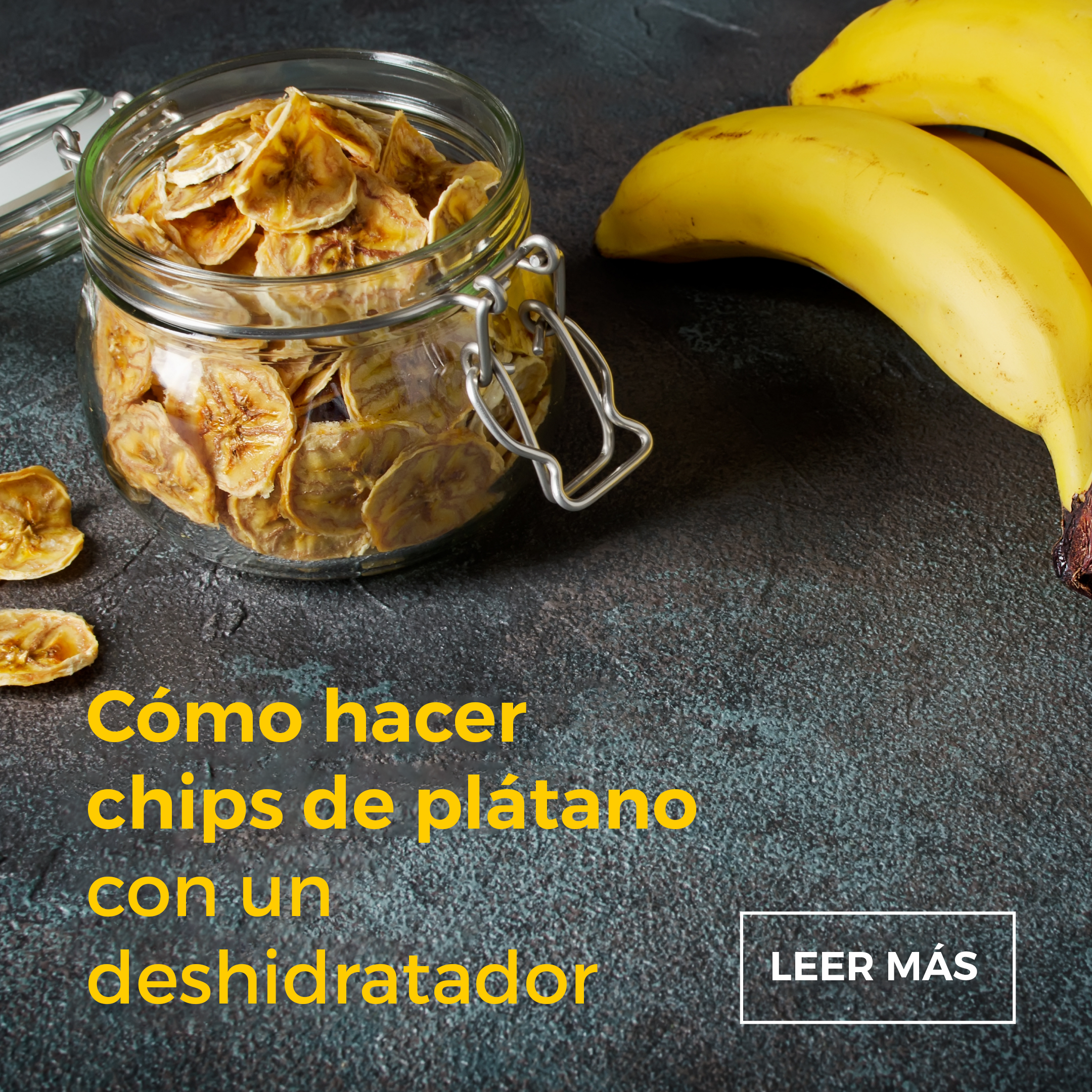 ¿Cómo hacer deliciosas chips de plátano con un deshidratador?